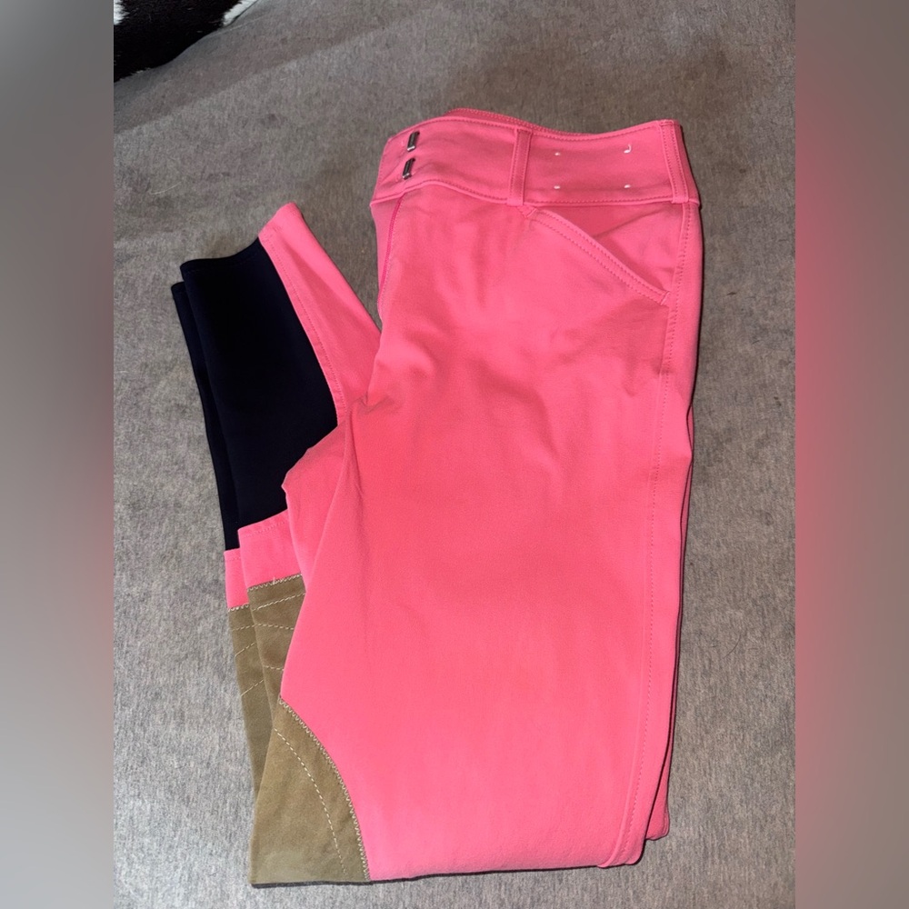 Pre owned tailored sportsman sherbet bootsock breeches size 28 regular